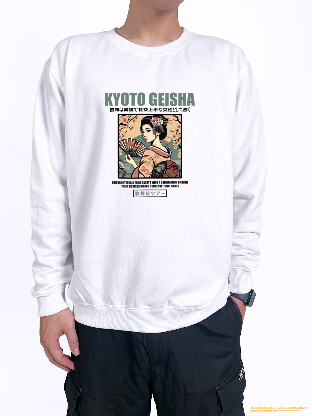 (大學T)櫻花藝妓 yarn有夠寶2