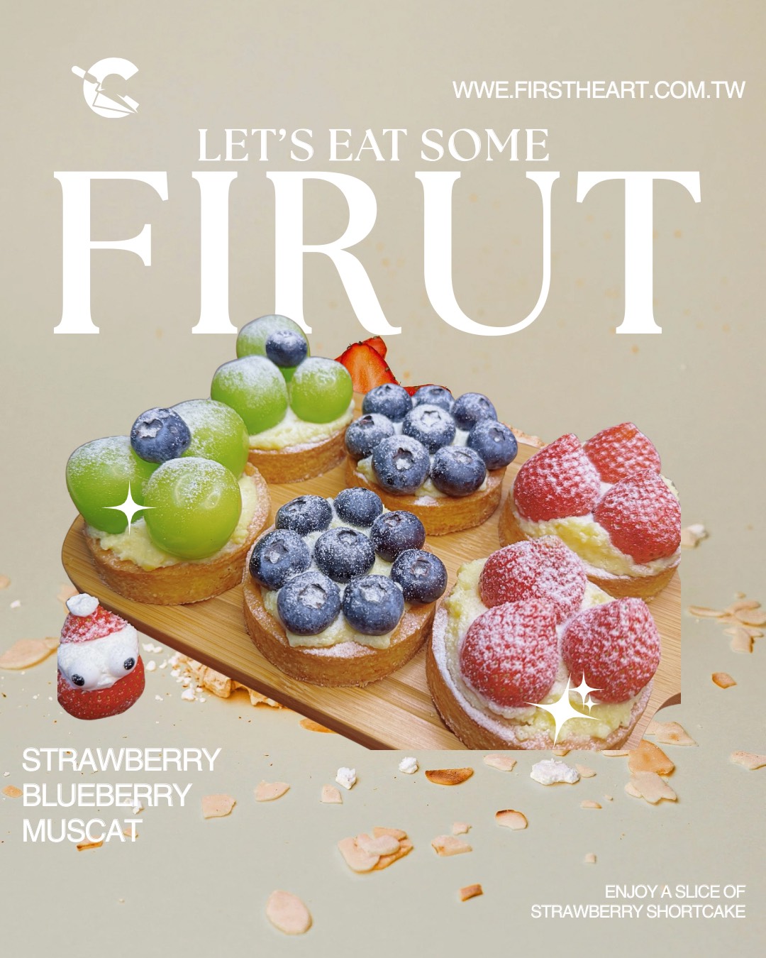 綜合水果塔 [冷藏] - 【6入盒】