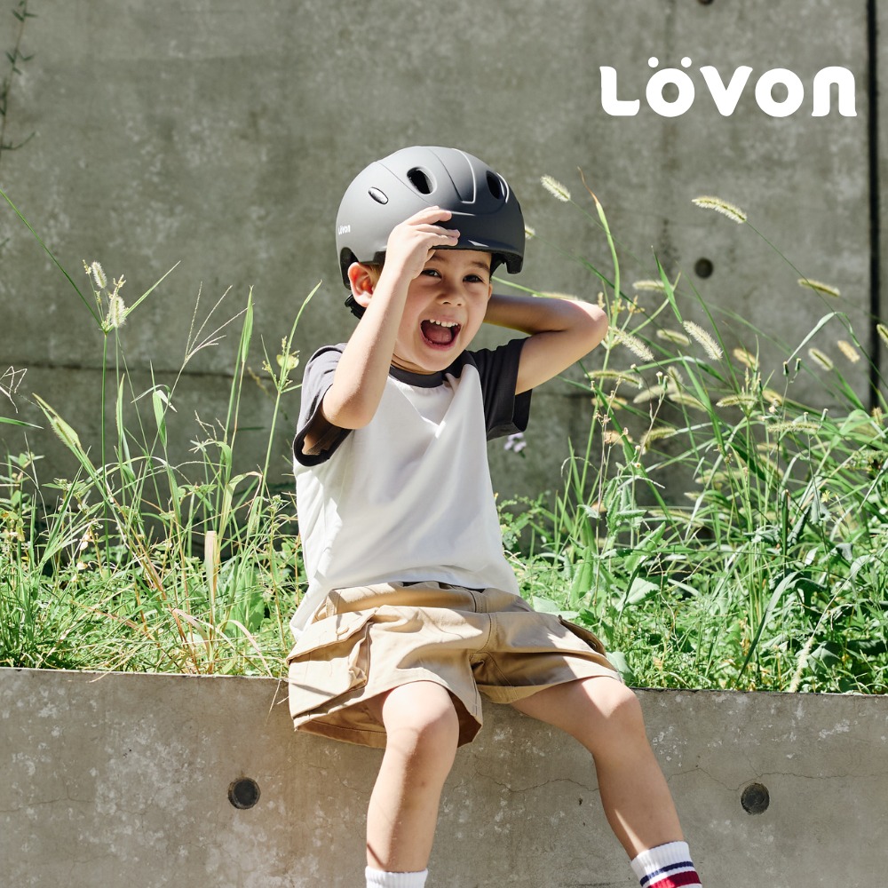 (預購)LOVON 兒童平衡/滑步車專用安全帽-灰色(預計12月底到貨)3