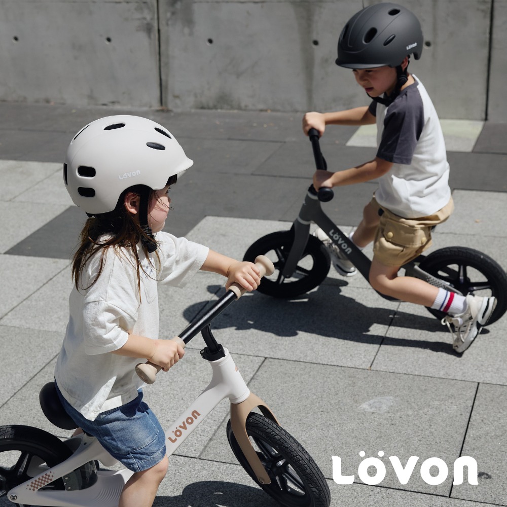 (預購)LOVON 兒童平衡/滑步車專用安全帽-米白色(預計12月底到貨)4