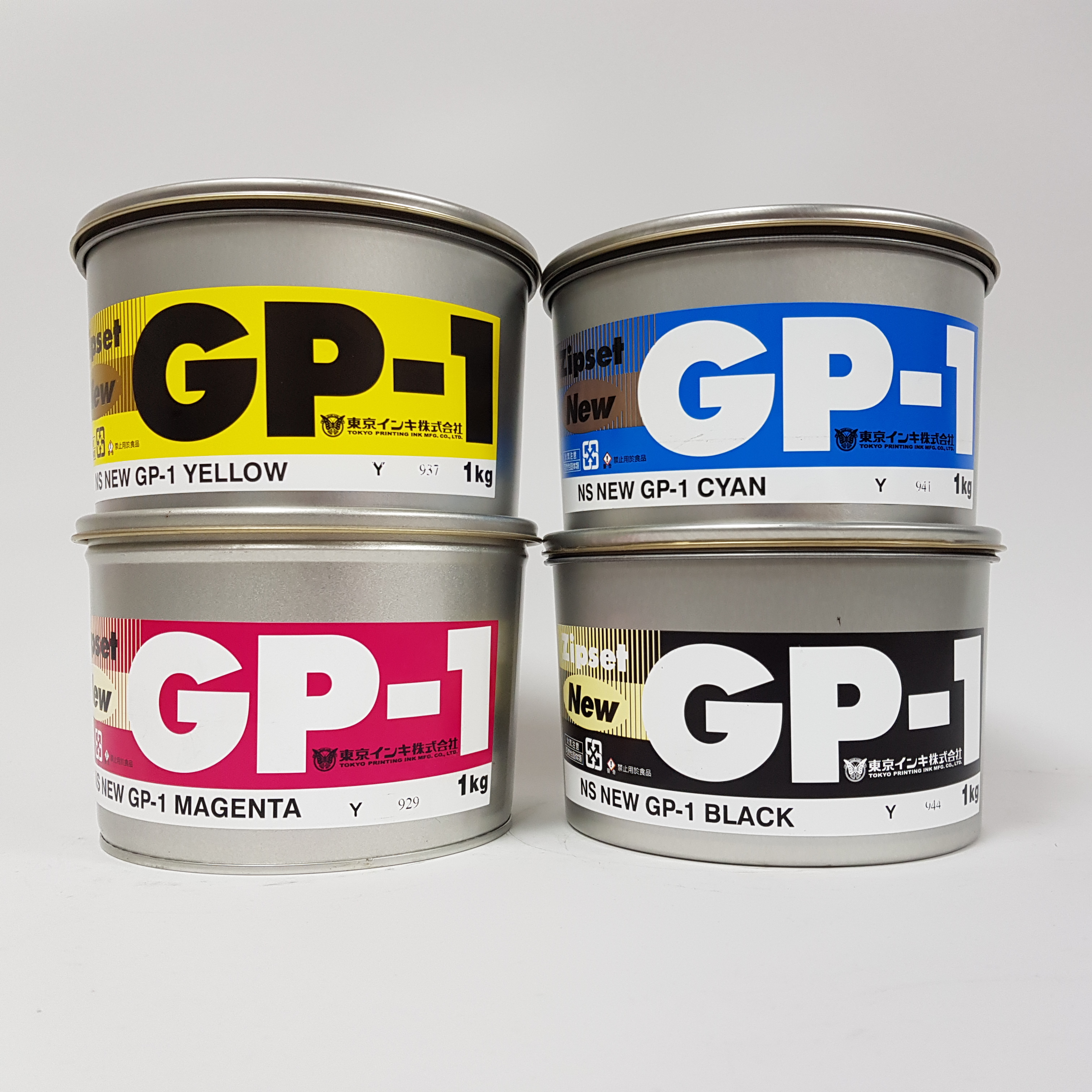 平版油墨∣東京蝴蝶四色墨GP1ZIPSET GP1 Four Color Ink | 油墨系列 