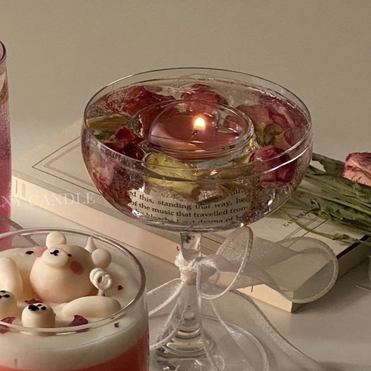 凡爾賽宮花園燭台〔贈四顆茶蠟〕2