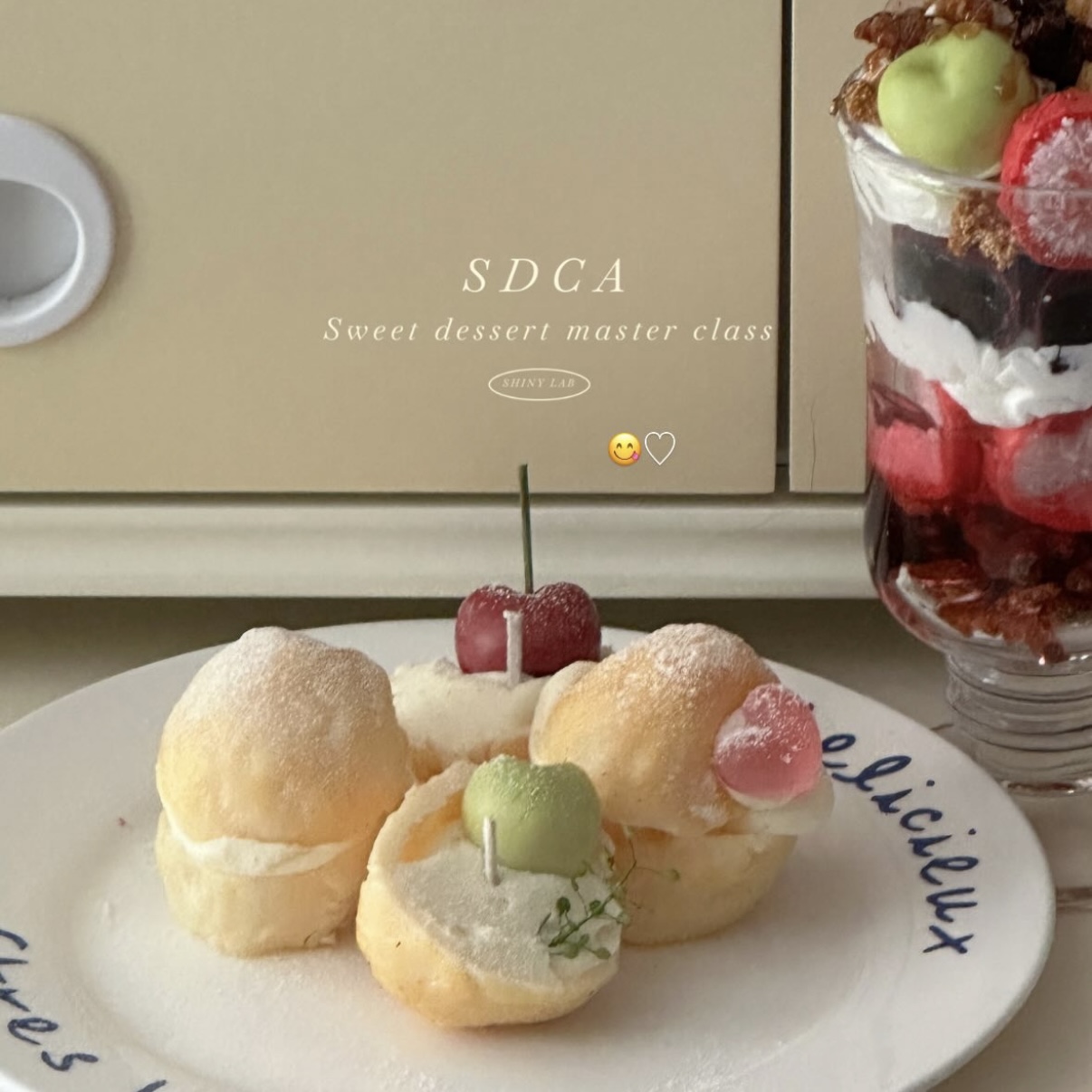 SDCA 甜點蠟燭一日證書6