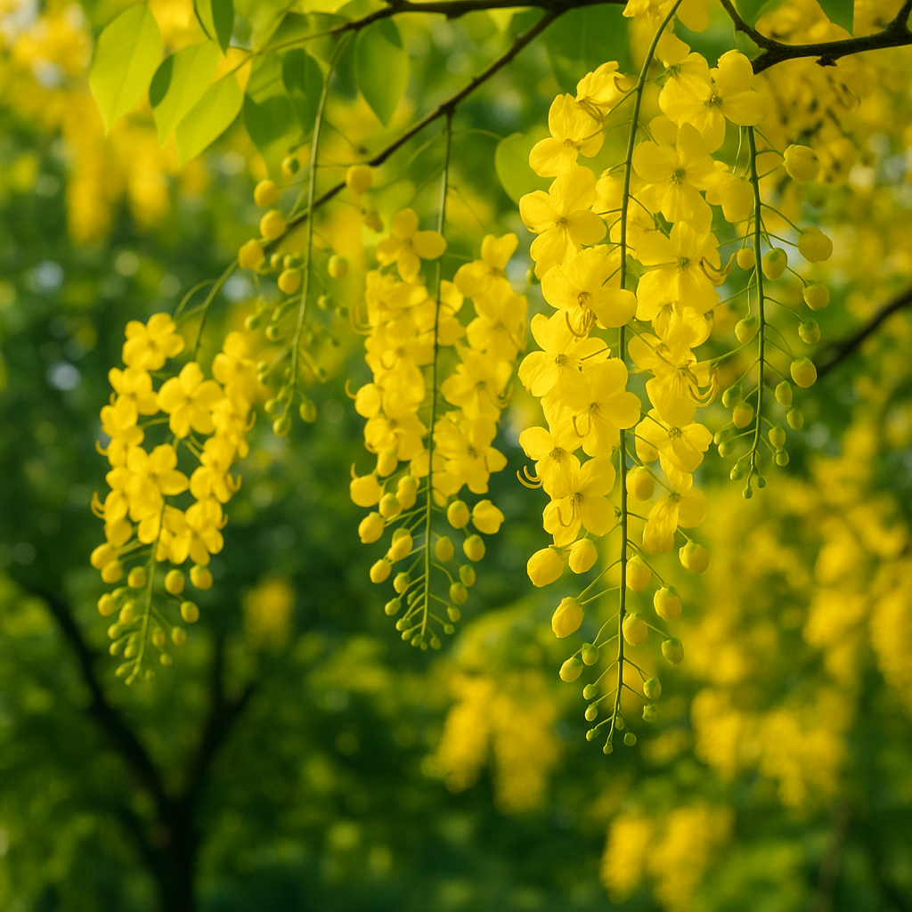 阿勃勒五月開始開花