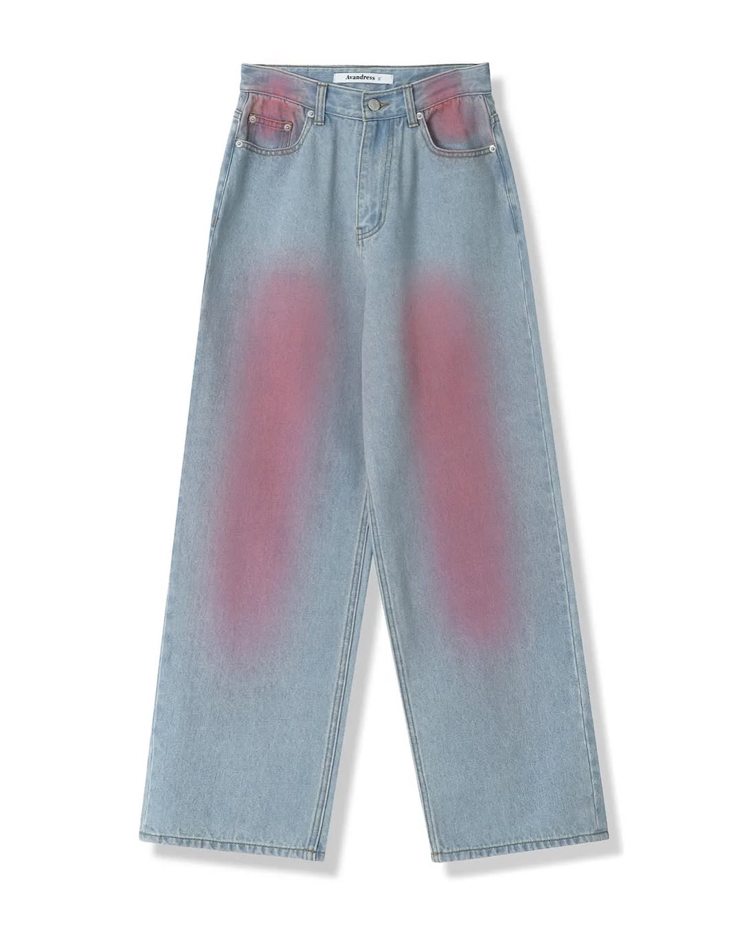 デニム・ジーパン AVANDRESS POP Pink Brush Denim Pants 4BFK788 org.jpg