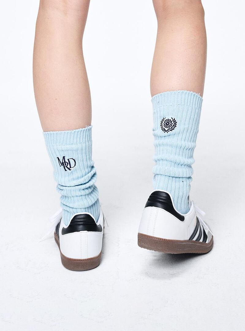 預購］韓國MARDI MERCREDI LONG SOCKS MRD LOGO 長筒襪| MARDI