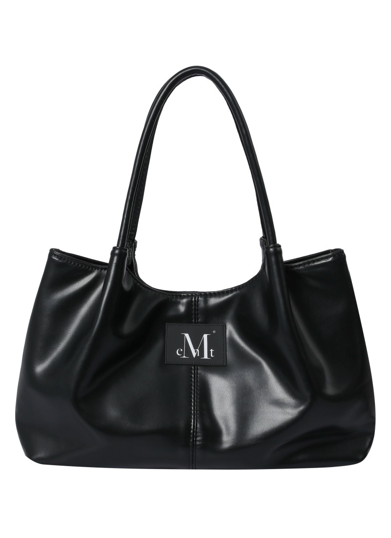トートバッグ MUCENT EPEE MIDDLE STITCH LEATHER TOTE BAG UNISEX 5BNY172 預購］韓國MUCENT EPEE MIDDLE STITCH LEATHER TOTE BAG 拖特包