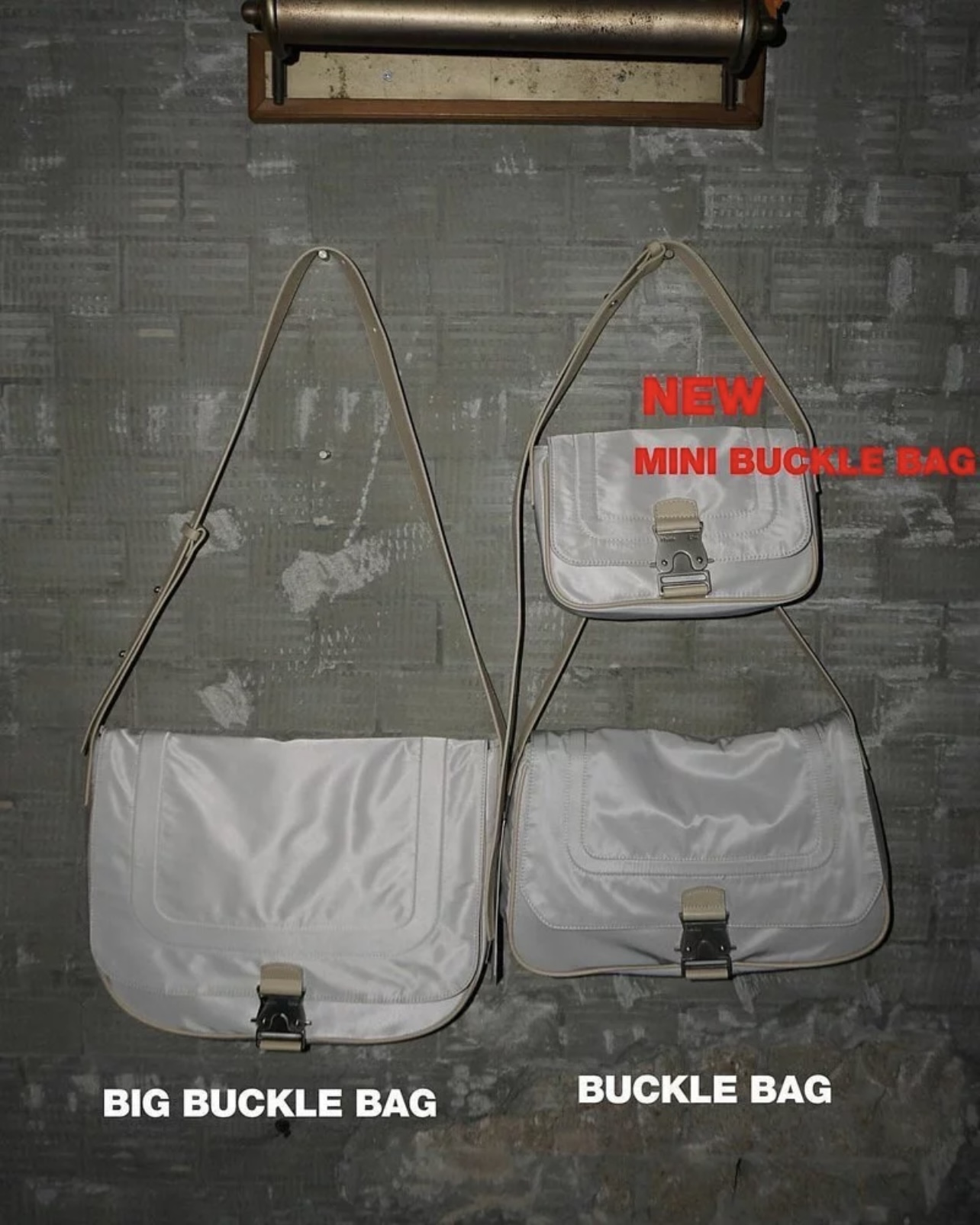 Big discount buckle bag