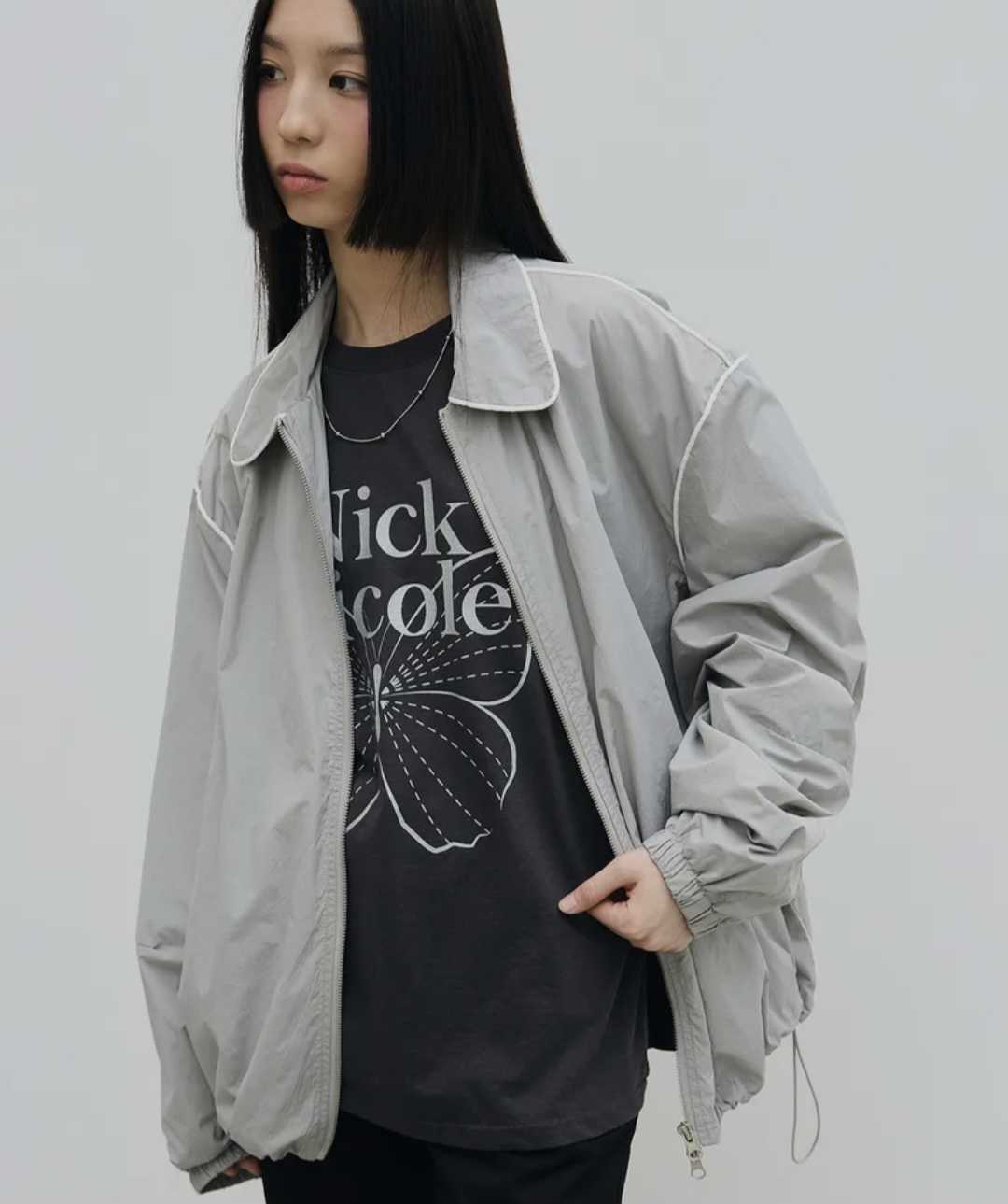 ●NICK&NICOLE●TWO WAY WINDBREAKER JACKET★韓国の人気 MUSINSA | NICK&NICOLE TWO WAY WINDBREAKER JACKET_2 COLOR