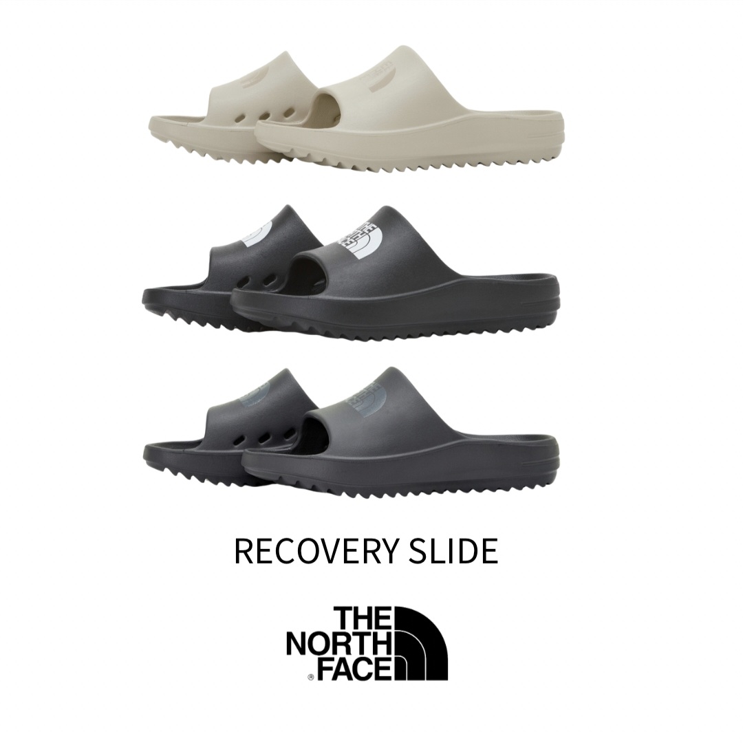 ［現貨秒發⚡️］ 韓國THE NORTH FACE 北臉 RECOVERY SLIDE 輕量防水鋸齒拖鞋