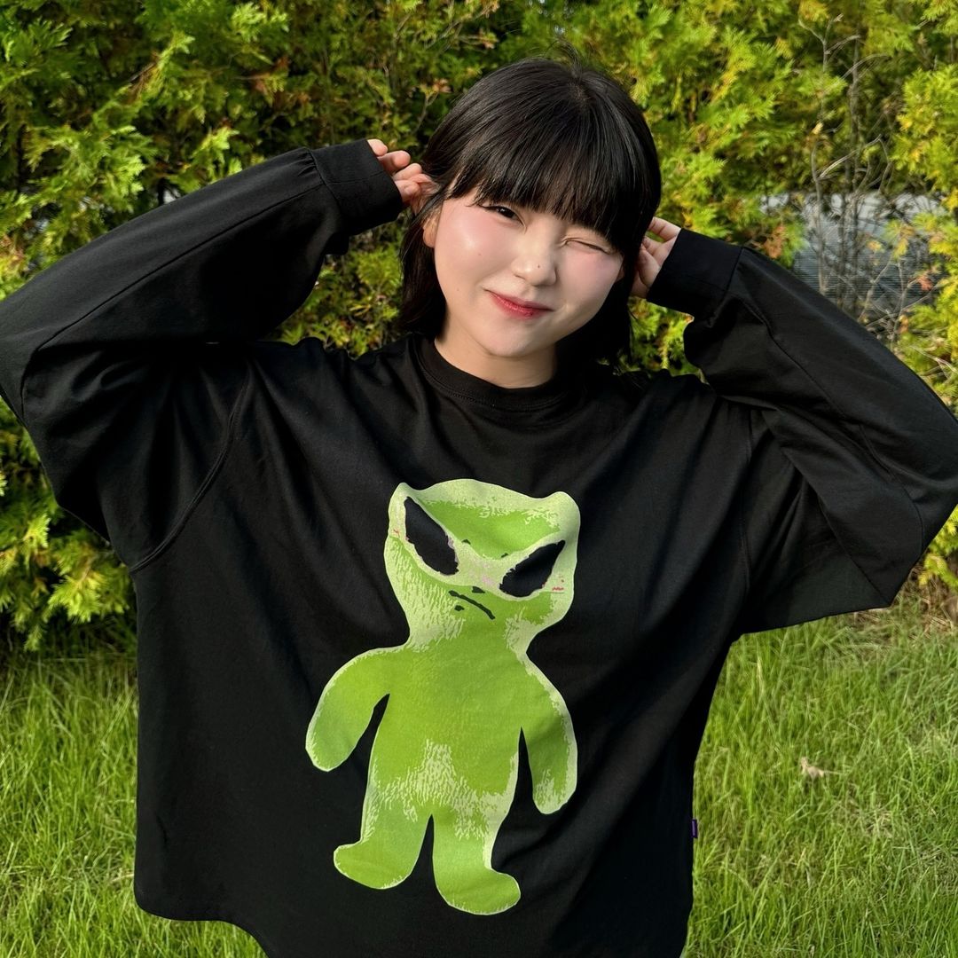 現貨秒發⚡️］—特價— 韓國HOODHOOD Alien Graphic Overfit 外星