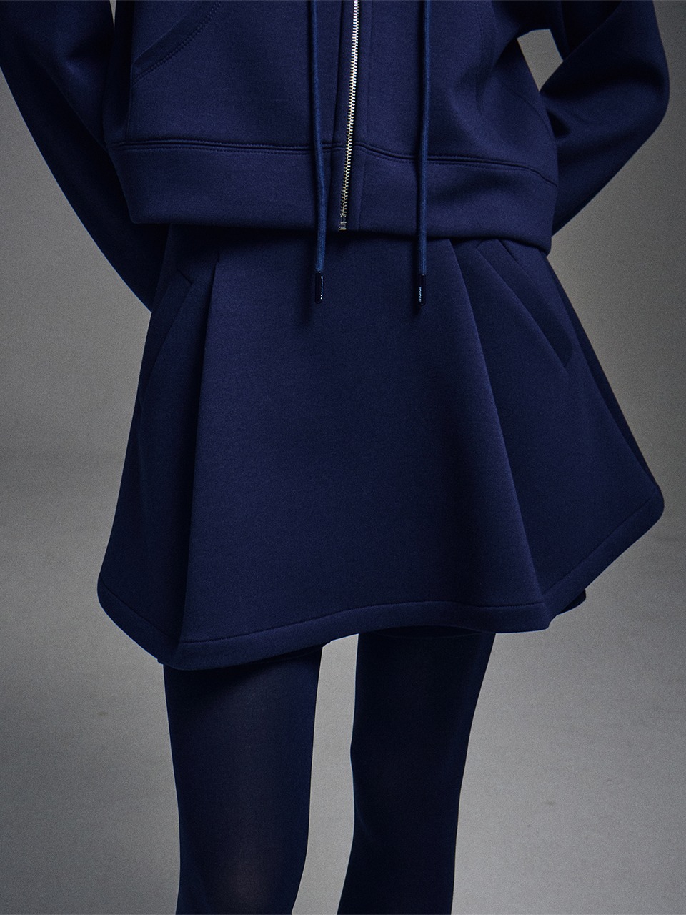 預購］韓國MARDI MERCREDI NEOPRENE MINI PANTSKIRT 褲裙| MARDI