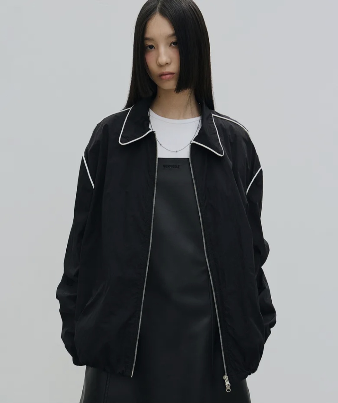 ●NICK&NICOLE●TWO WAY WINDBREAKER JACKET★韓国の人気 MUSINSA | NICK&NICOLE TWO WAY WINDBREAKER JACKET_2 COLOR