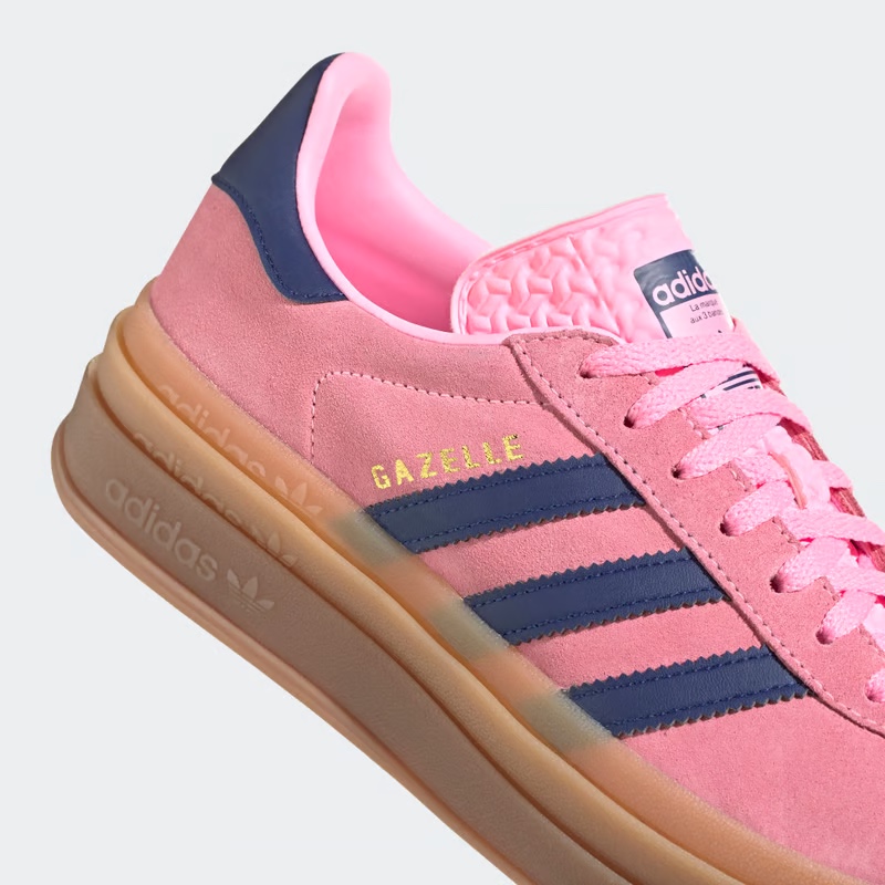 本週特價⏰］ADIDAS GAZELLE BOLD 厚底鞋PINK GLOW 粉紅泡泡糖| 所有