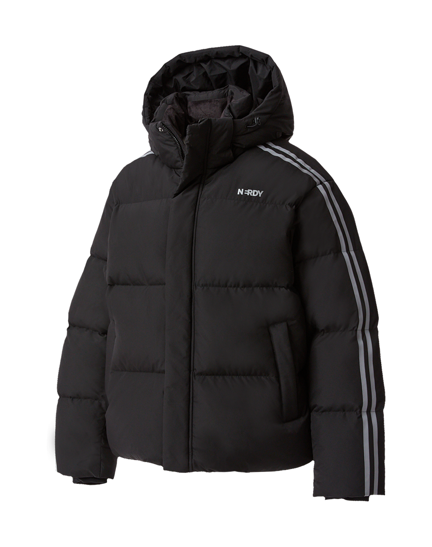 [ NERDY ]★韓国人気★HEAVY VOLUME DOWN JACKET NERDY | Unisex Street Style Logo Korean Origin Trending
