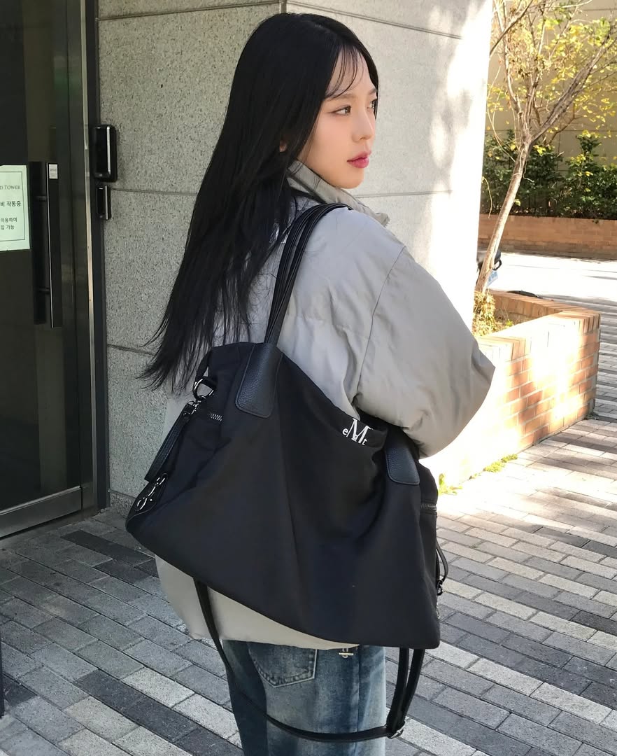 預購］韓國MUCENT 4WAY SIGNATURE LOGO TOTE BAG 肩背包通勤包