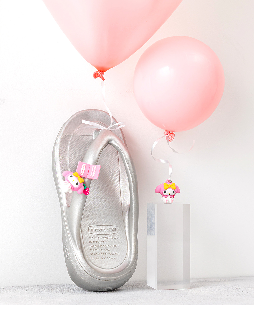 預購］韓國Taw&Toe x Sanrio Flip Flop Zerovity Plumpy 三麗鷗