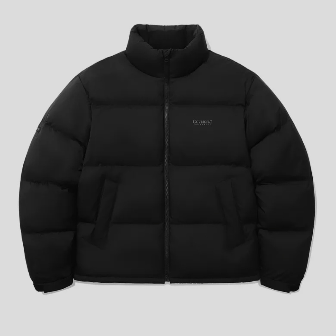 ★COVERNAT★送料込★韓国★RDS CIVIC DOWN JACKET SHORT PUFFER Covernat Unisex RDS Civic Short Puffer Black | Puffer for