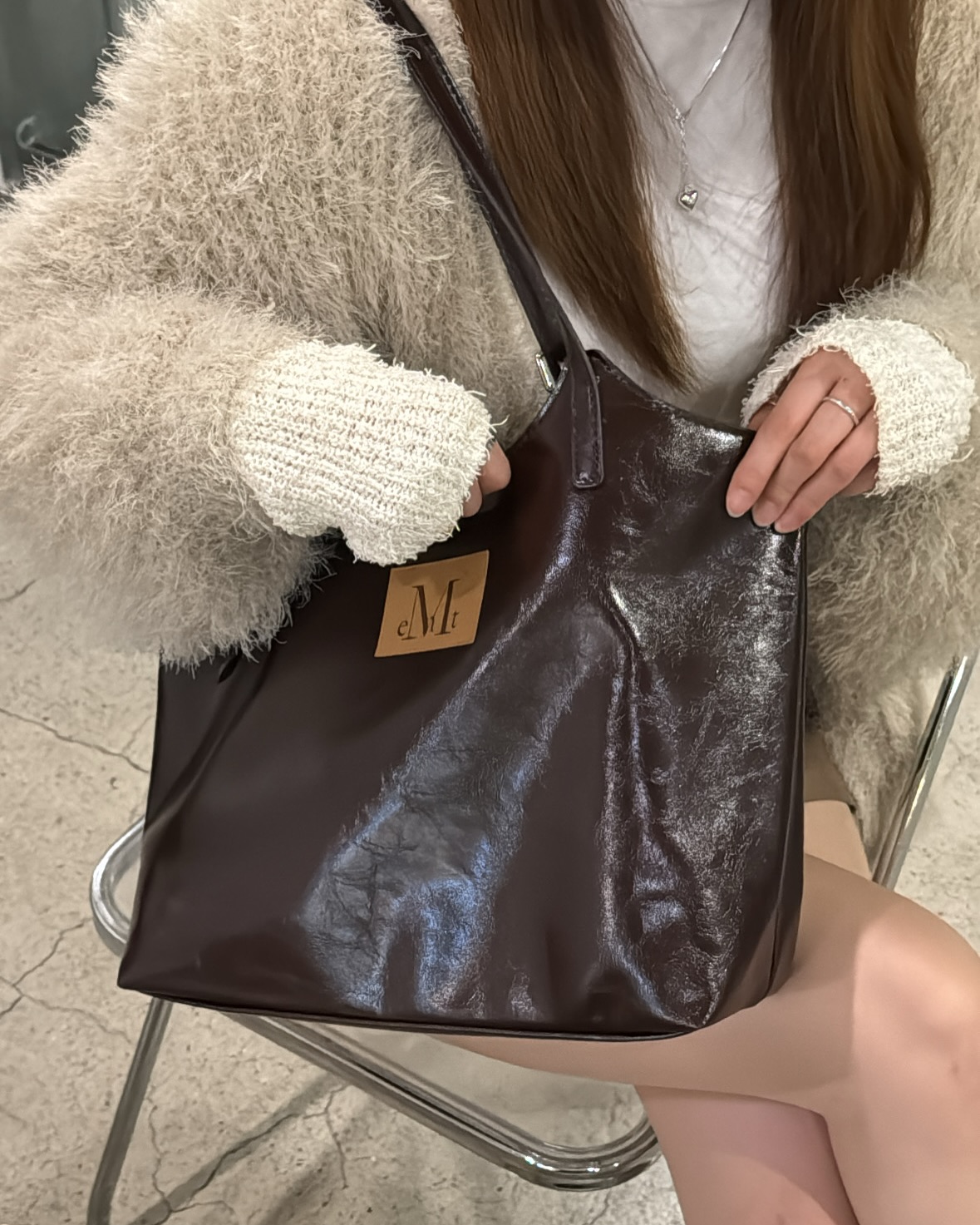 現貨秒發⚡️］韓國MUCENT ARMAND FRONT BUCKLE LEATHER