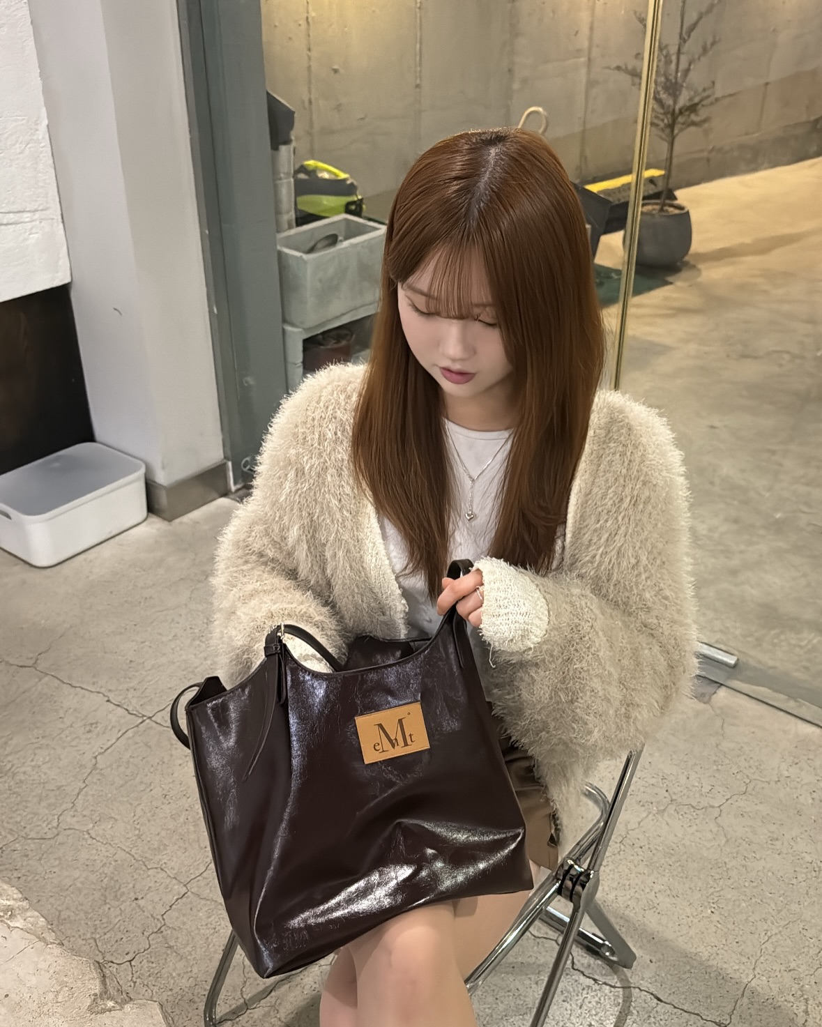 ショルダーバッグ・ポシェット ^MUCENT^ Armand Front Buckle Leather Shoulder Bag Unisex 2 C MUSINSA | MUCENT Armand Front Buckle Leather Shoulder Bag