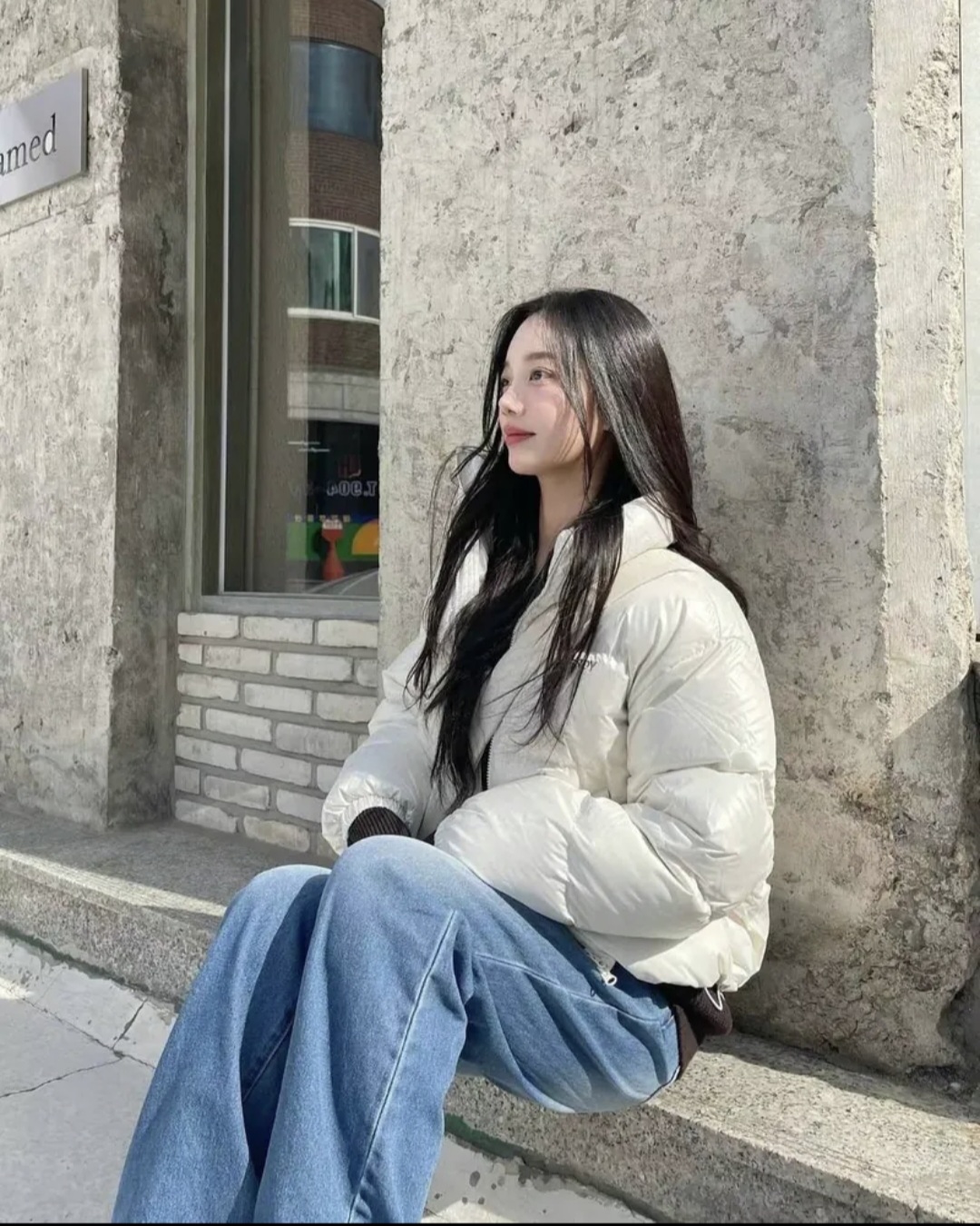 NERDY★韓国大人気 Women's Essential Glossy Down Jacket 預購］—特價— 韓國NERDY W'S ESSENTIAL GLOSSY DOWN JACKET 亮面