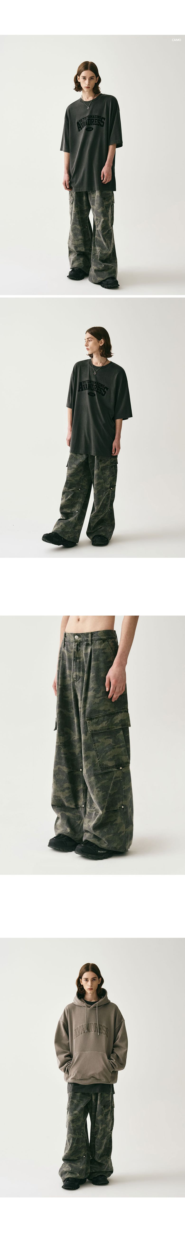 AVANDRESS★韓国★人気★Optical Side Wide Pants /追跡あり AVANDRESS