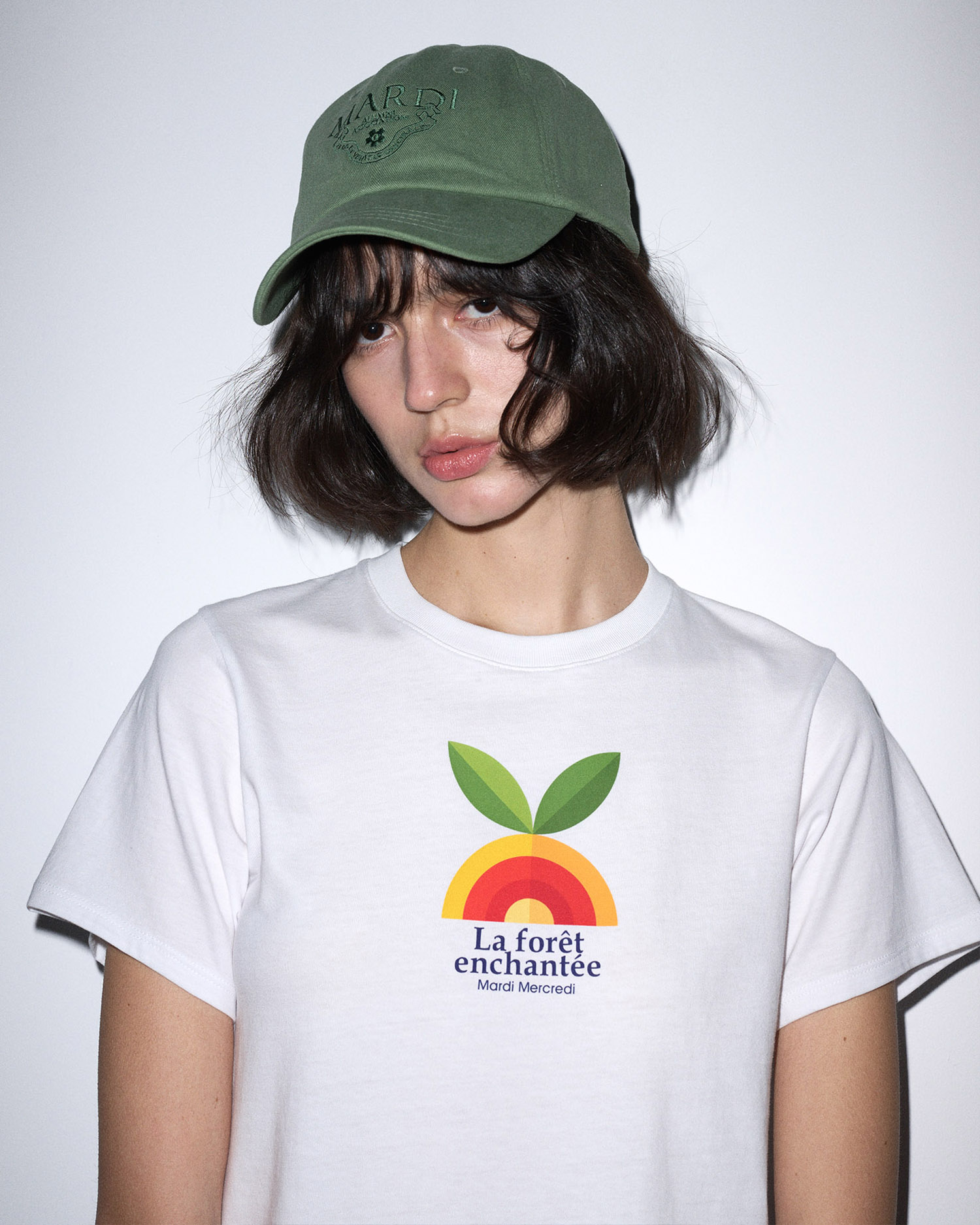 現貨秒發⚡️］韓國MARDI MERCREDI SLIM TSHIRT ENCHANTEE
