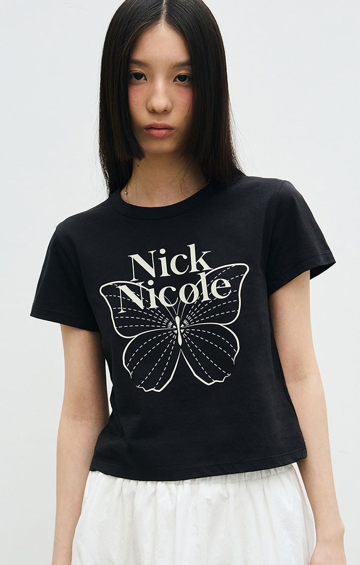 預購］ 韓國Nick & Nicole 2024 BUTTERFLY SIGNATURE CROP TOP