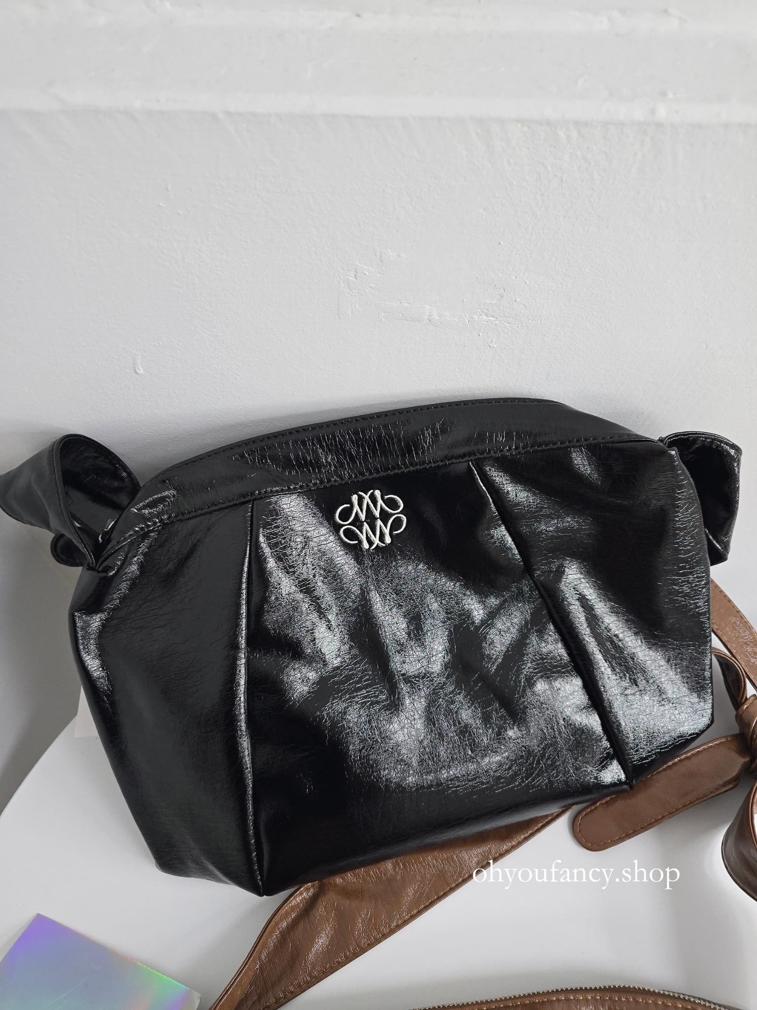 ショルダーバッグ・ポシェット NICK&NICOLE NICOLE GLOSSY SQUARE SHOULDER BAG 4BNY201 MUSINSA | NICK&NICOLE NICOLE SQUARE SHOULDER BAG_4 COLOR