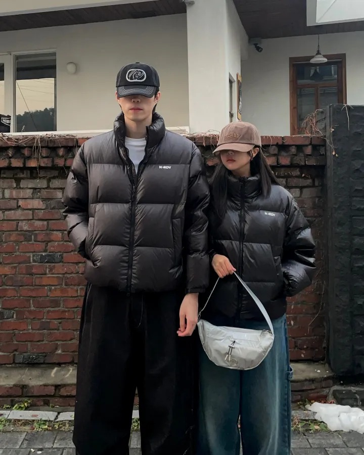 現貨秒發⚡️］—特價— 韓國NERDY ESSENTIAL GLOSSY DOWN JACKET