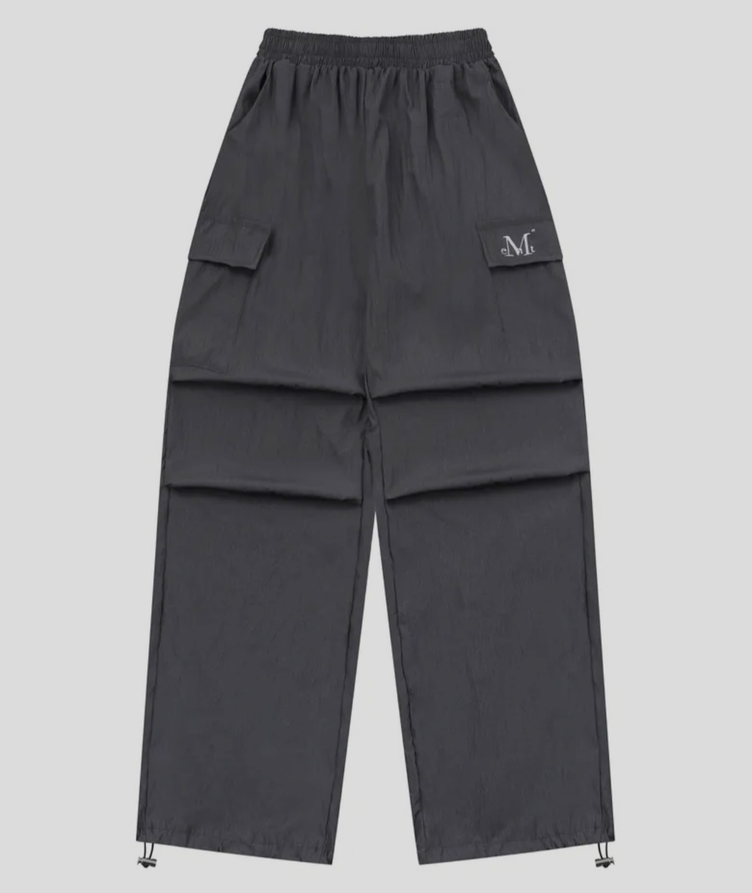 ★MUCENT★ Gross Nylon Cargo Pants Zach Nylon Cargo Pants in Moss | Stranger