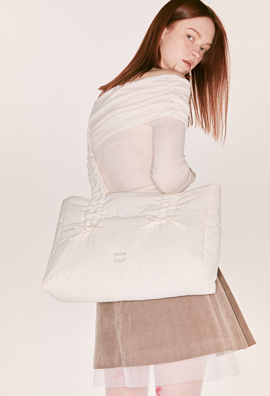 現貨秒發⚡️］韓國JEDREFEB5 Butterfly shoulder bag L 蝴蝶結