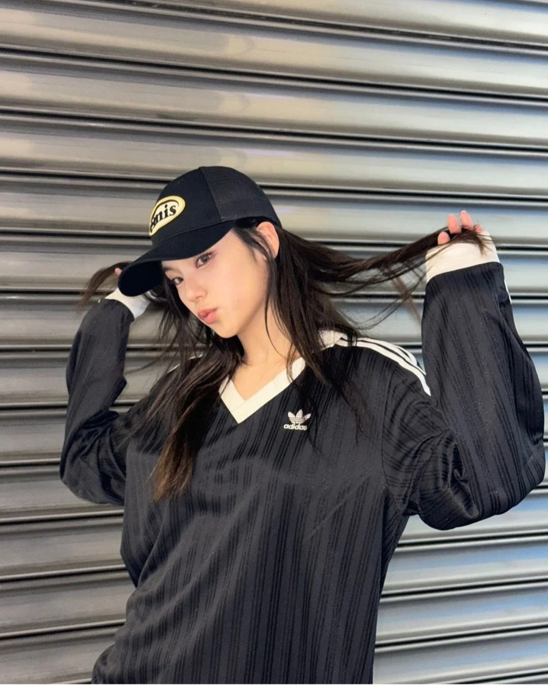 現貨秒發⚡️］韓國emis WAPPEN MESH BALL CAP 電繡布章Logo 網