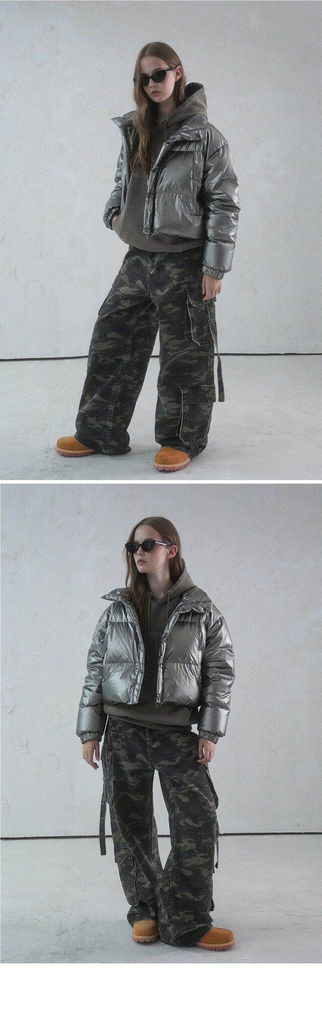 AVANDRESS ♥ Ribbon Wide Cargo Pants CAMO /追跡付 AVANDRESS ♥ Ribbon Wide Cargo Pants CAMO /追跡付 (AVANDRESS