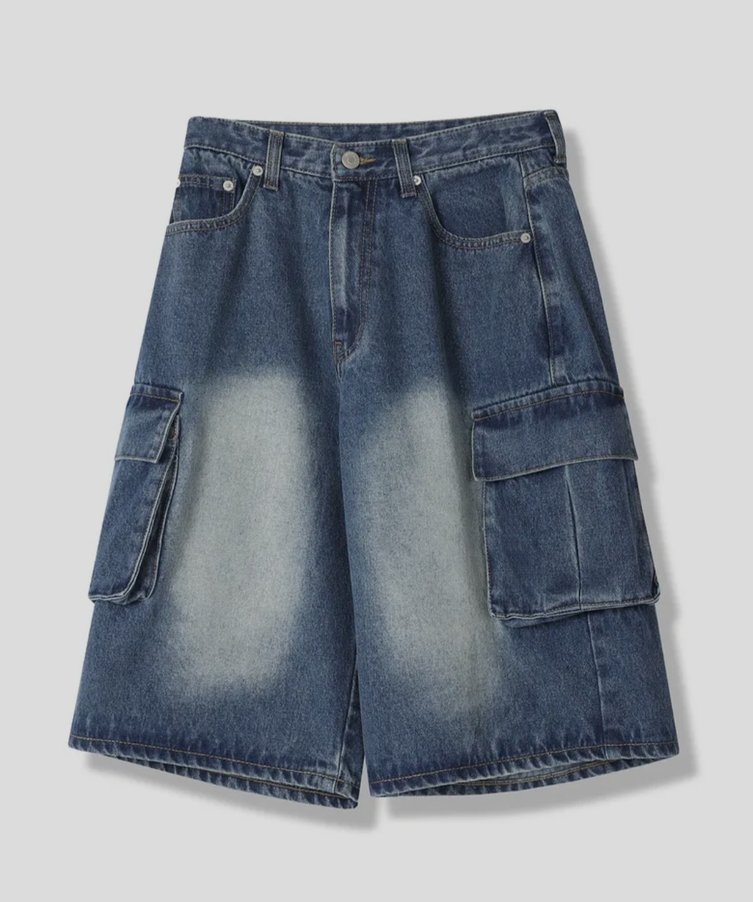 AVANDRESS★韓国★人気★男女兼用★Pinch Wide Denim Pants 2色 AVANDRESS☆韓国☆人気☆男女兼用☆Pinch Wide Denim Pants 2色