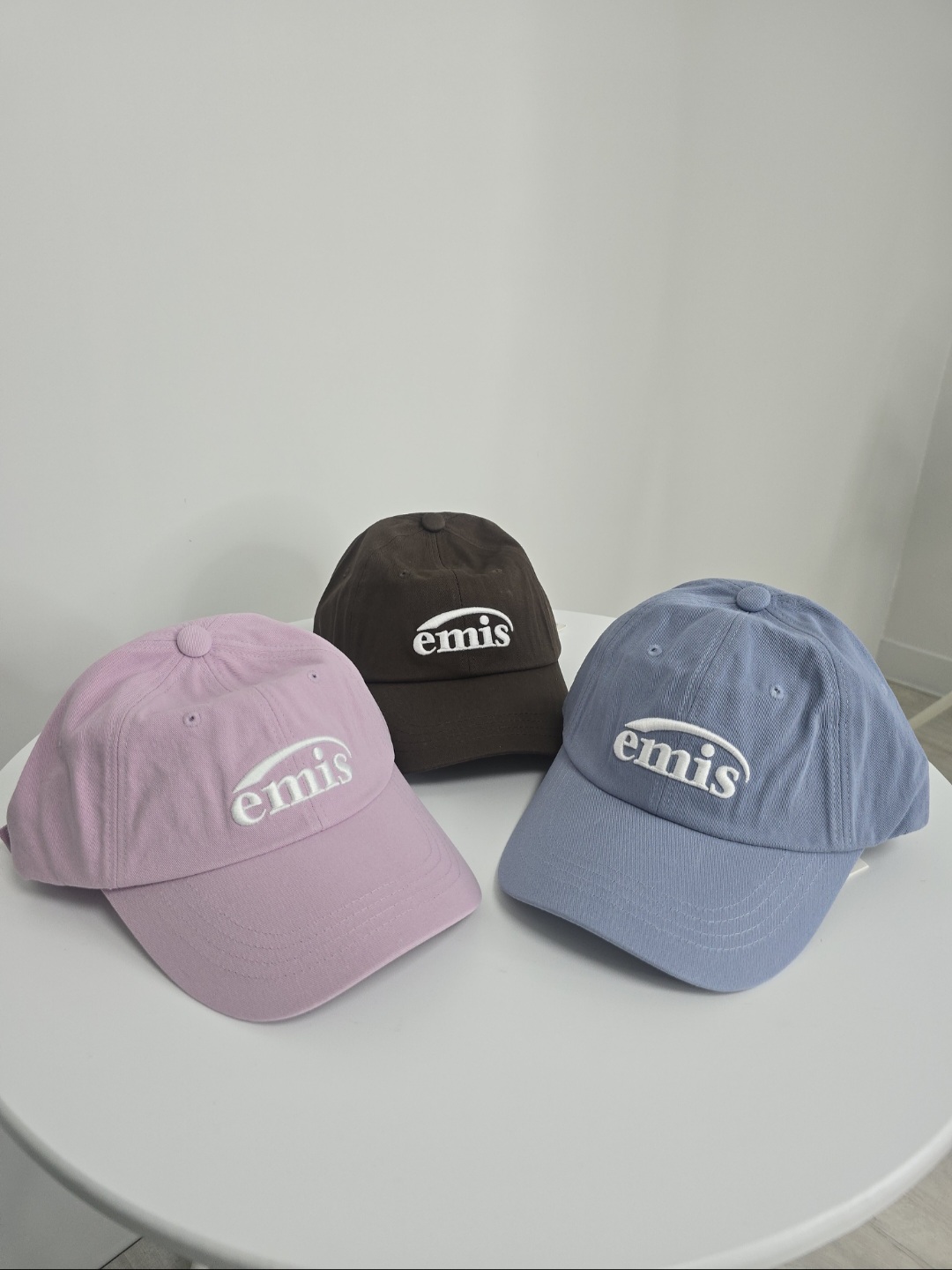 ［現貨秒發⚡️］韓國emis New Logo Emis Cap 經典Logo 棒球帽 老帽