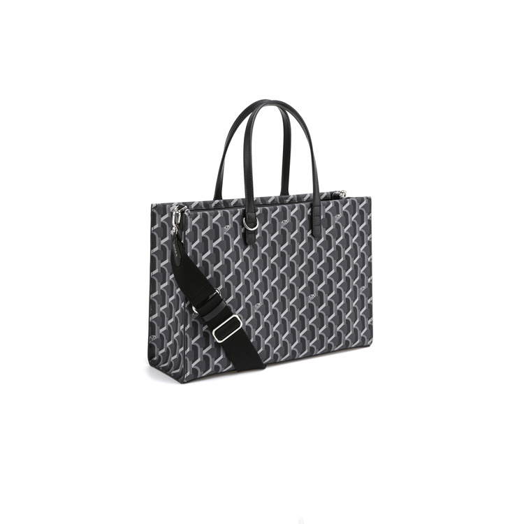 Women's Handbag Rosa.K Cabas Monogram Tote M - Secret Black