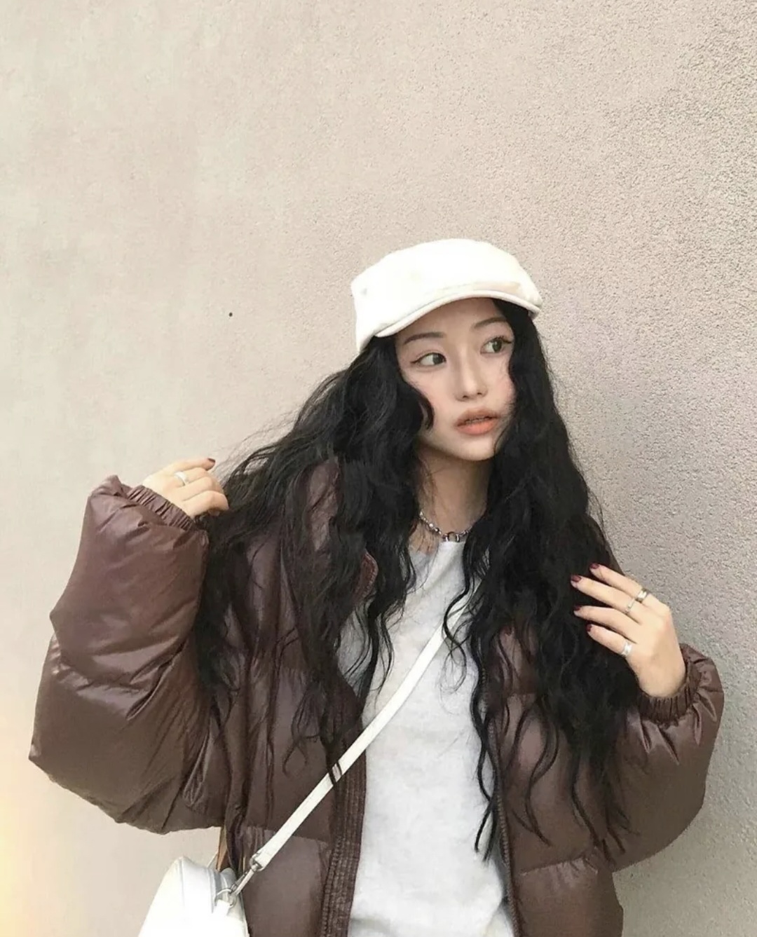 預購］—特價— 韓國NERDY W'S ESSENTIAL GLOSSY DOWN JACKET 亮面