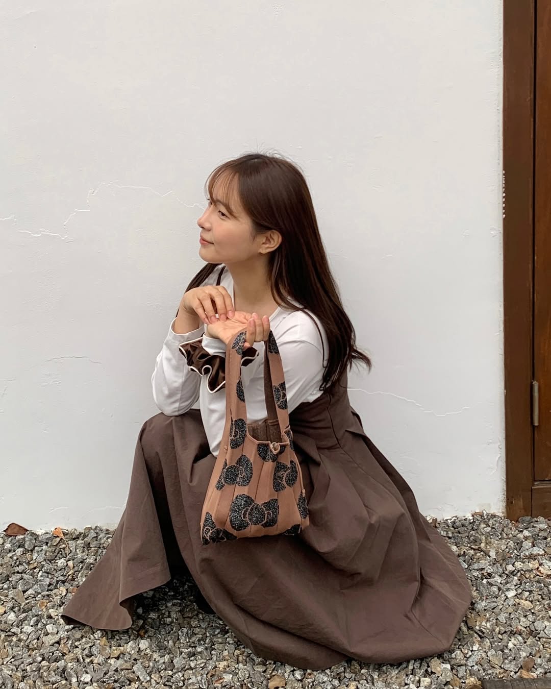 早期完売★JOSEPH&STACEY×Sanrio★Lucky Pleats Knit S Leopard 預購］韓國Joseph & Steacy x Sanrio 三麗鷗聯名Lucky Pleats