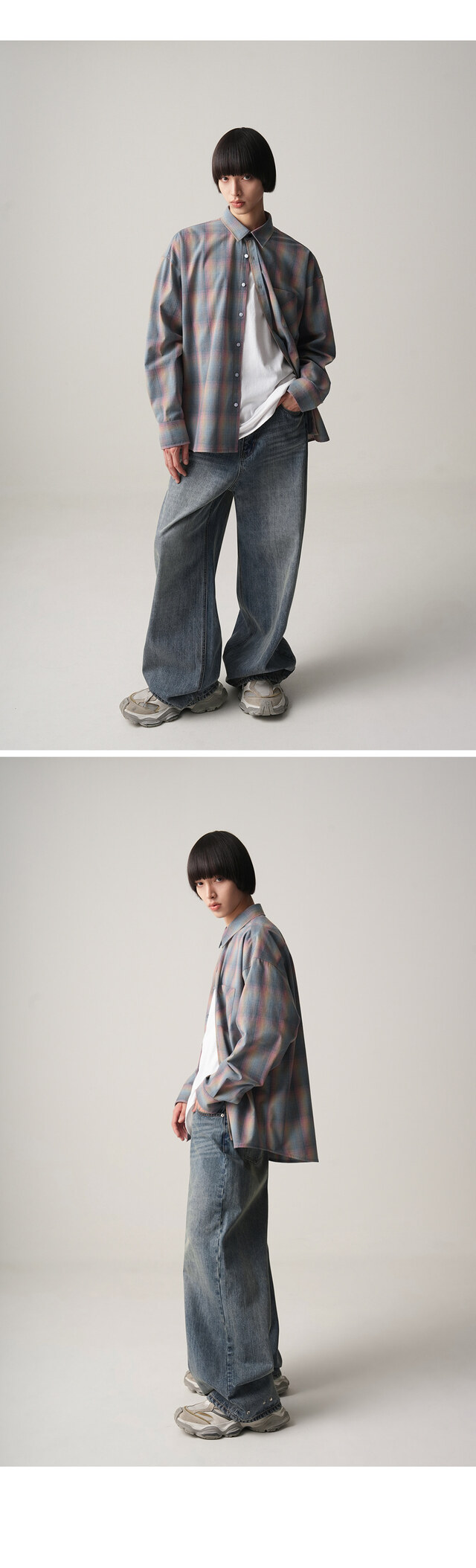 AVANDRESS ■ Joshua Check Shirt ☆AVANDRESS☆ Joshua Check Shirt COTTON CANDY (AVANDRESS