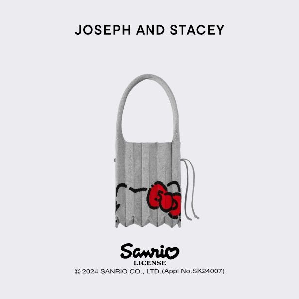 【JOSEPH&STACEY】Lucky Pleats Knit S 50th Hello Kitty Hello Kitty Joseph&Stacey Lucky Pleats Knit Backpack XS 50th