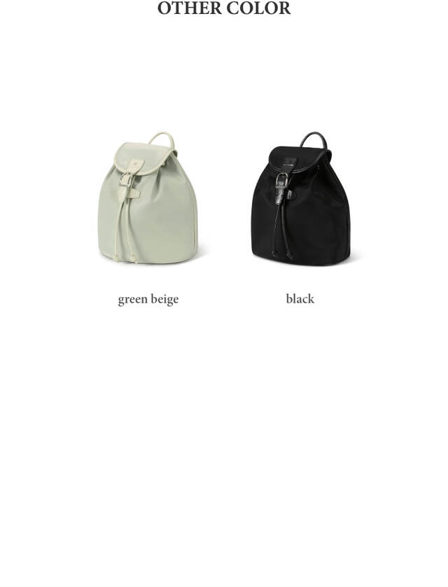 現貨供應⚡️］韓國Depound foret backpack 復古扣環束口後背包