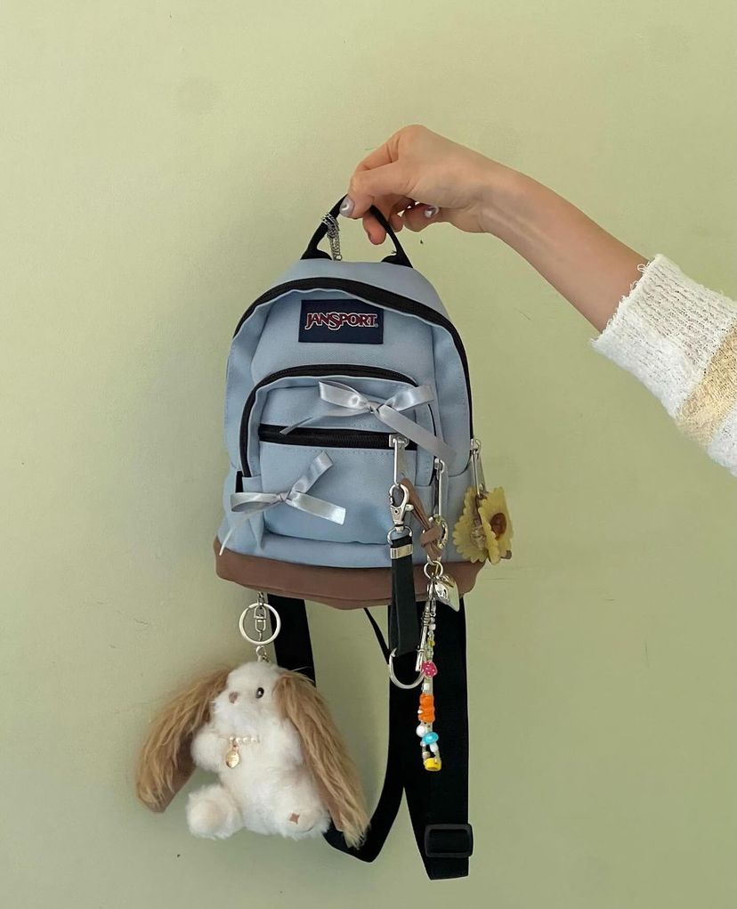 ［現貨秒發⚡️］韓國Jansport Light Pack Mini 麂皮拼接底 迷你後背包