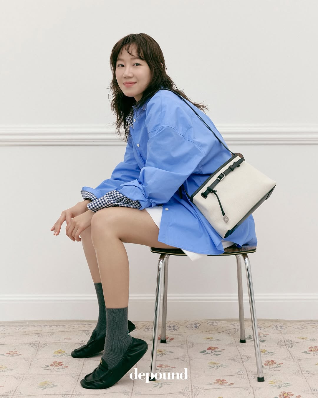 人気 ☆DEPOUND☆ TOWN BAG (BELTED) depound(ディパウンド) | ⠀ town bag (belted) フロントの