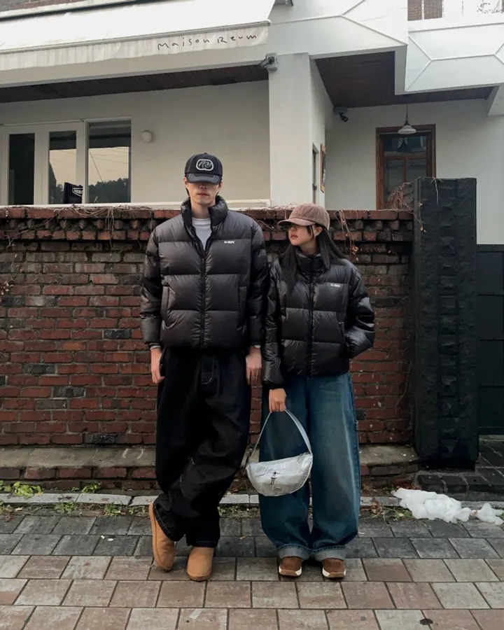 現貨秒發⚡️］—特價— 韓國NERDY ESSENTIAL GLOSSY DOWN JACKET