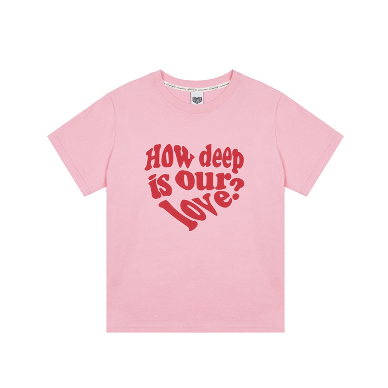 現貨秒發⚡️］韓國Luvistrue IN LOVE TEE 愛心標語短袖T恤禮智同款