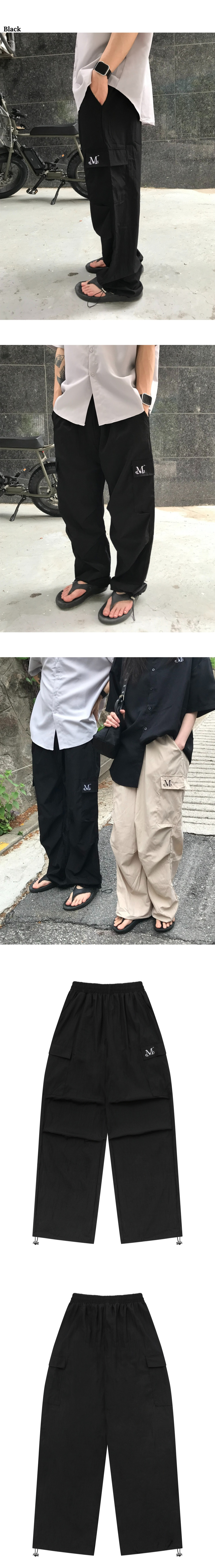 預購］韓國MUCENT GROSS NYLON CARGO PANTS 尼龍工裝褲| MUCENT