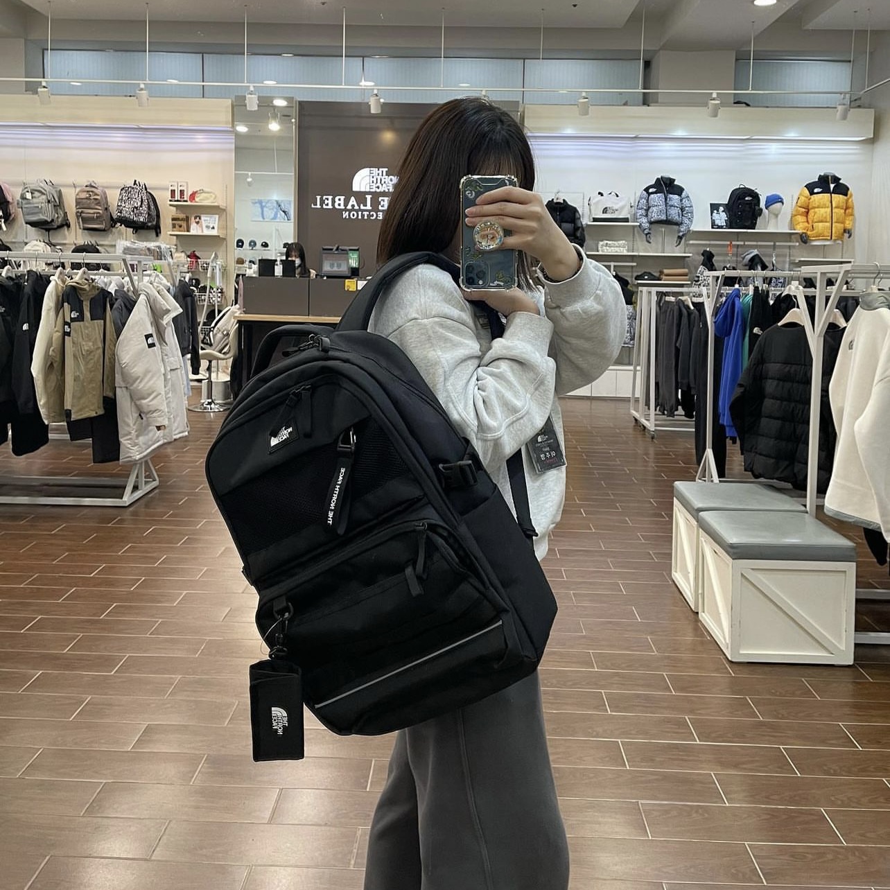 THE NORTH FACE DUAL POCKET BACKPACK - バッグ