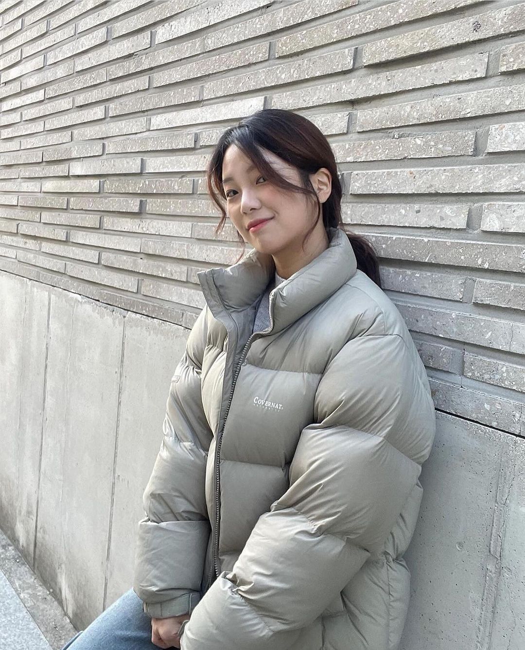 ★22FW★COVERNAT★Women RDS Civic Flower Down Short Puffer ☆22FW☆COVERNAT☆Women RDS Civic Flower Down Short Puffer