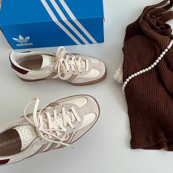 ◆adidas◆Gazelle Indoor 男女兼用 JI2588 韓国発 22~30cm Adidas Originals Gazelle Indoor日本新款巧克力布丁咖啡棕復古